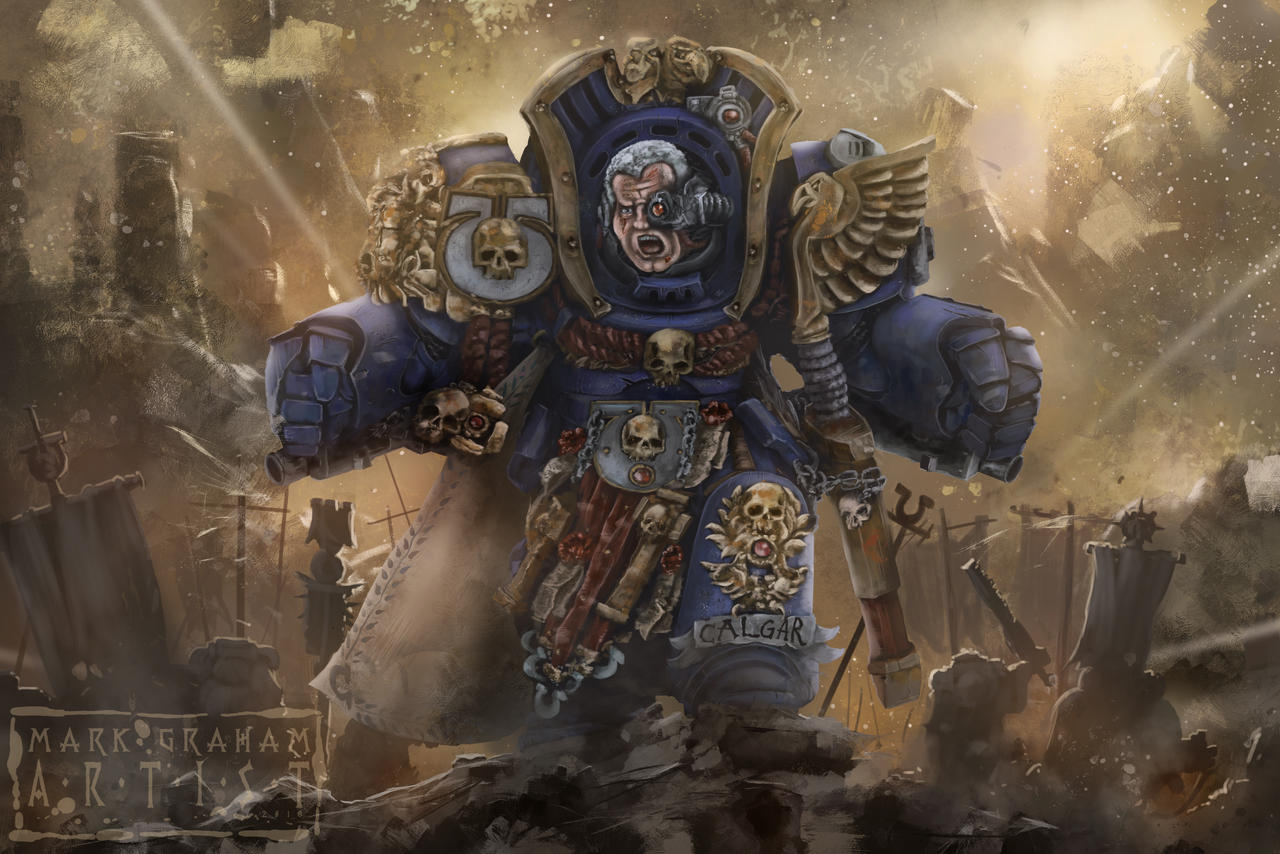 Marneus Calgars Final Charge by Ghamm on DeviantArt