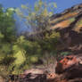 Karijini, Australia,1 hour, speedpaint