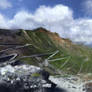 Stelvio Pass, Italia, 1 hour speedpaint