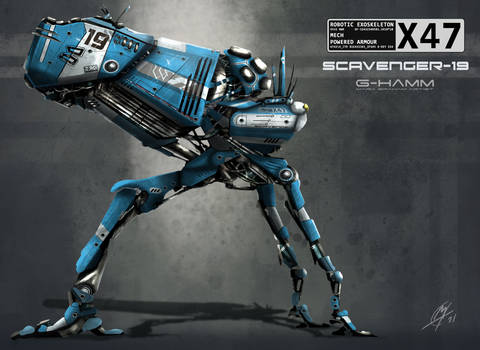 scavenger bot concept design