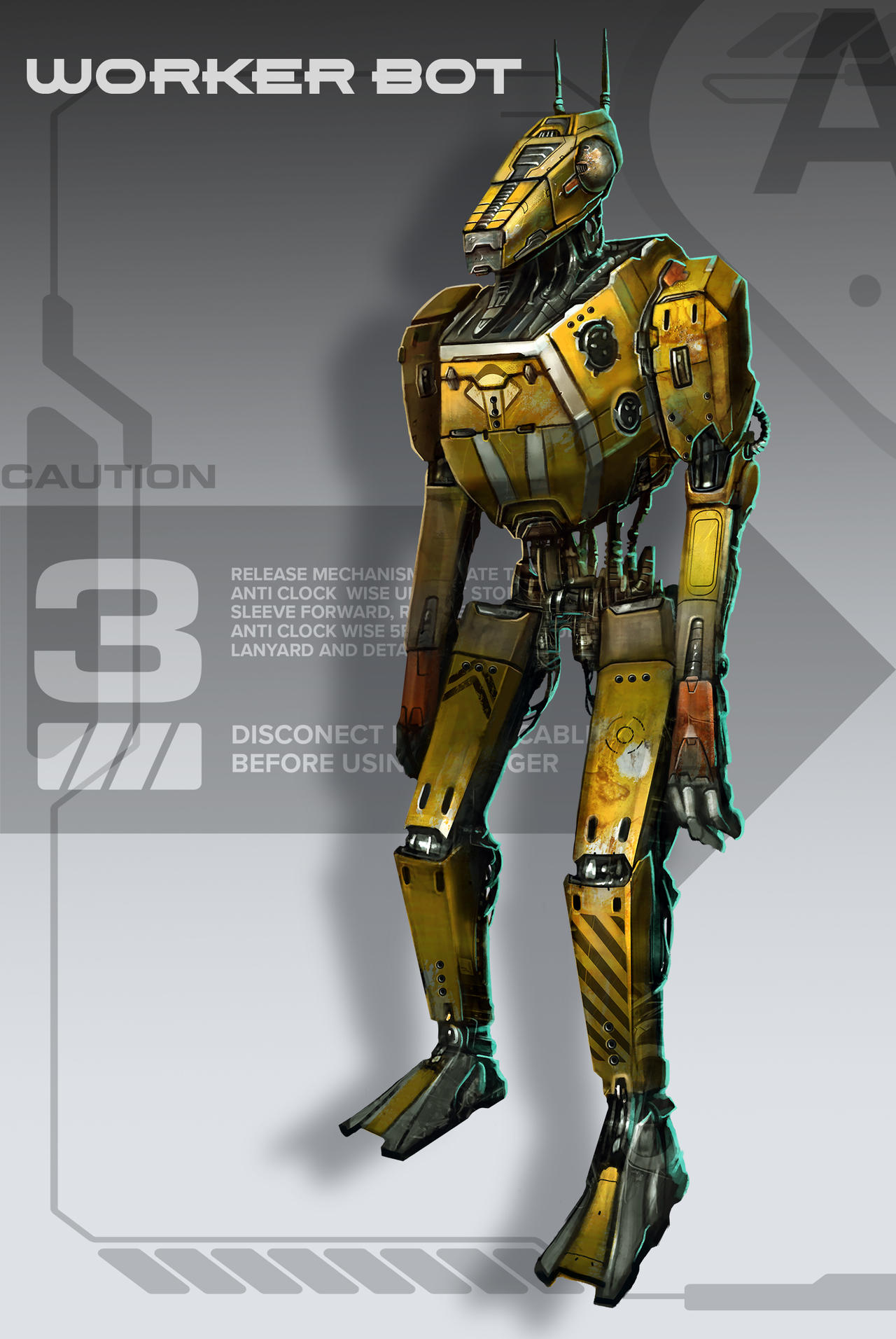 Worker Bot by G-hamm on DeviantArt