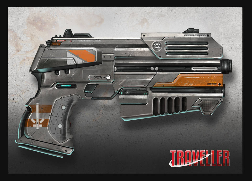 Riot Pistol by G-hamm on DeviantArt