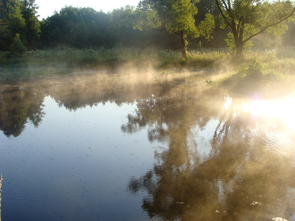 River in the morning