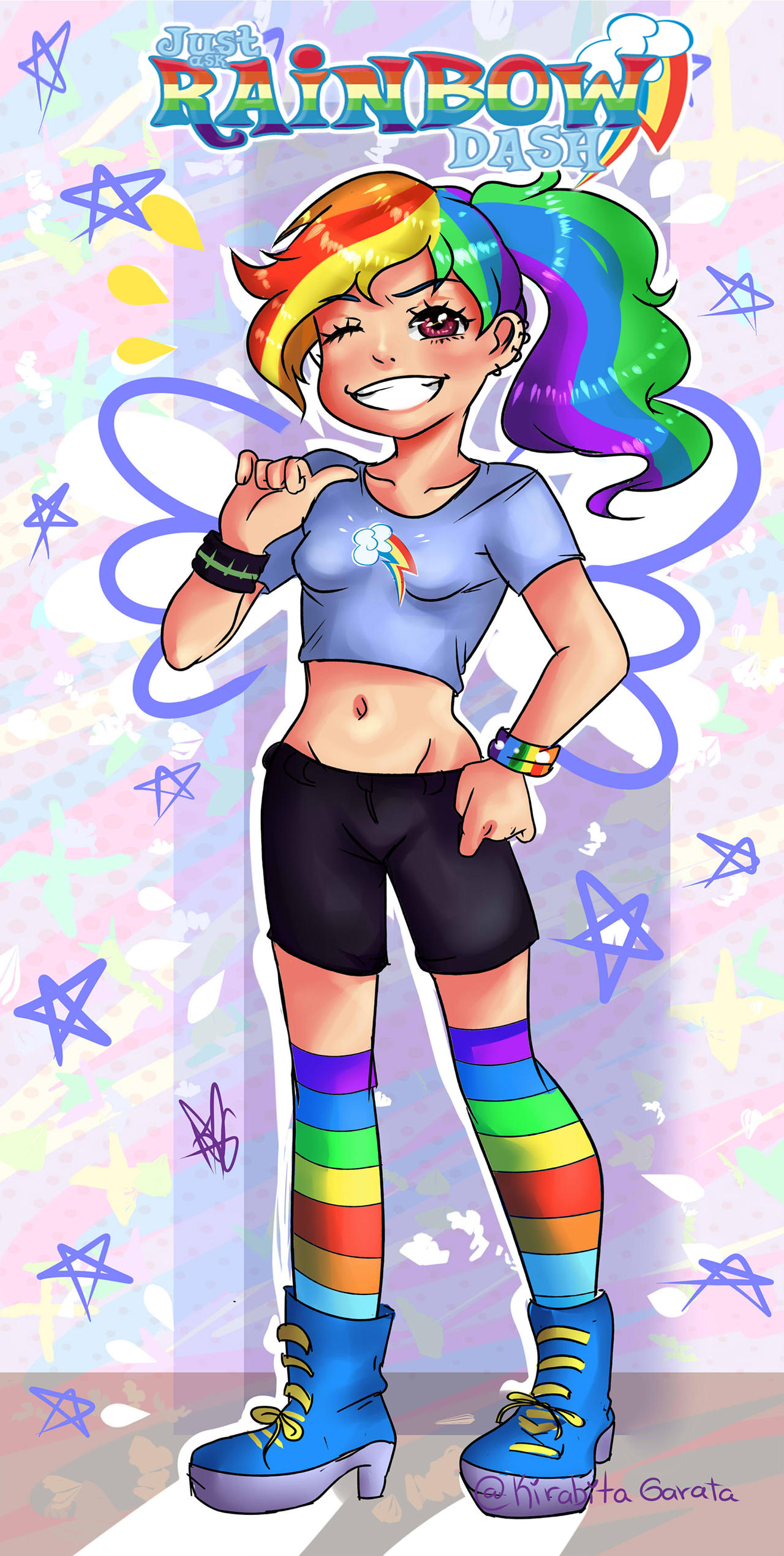 RainbowDash Fanart by GaarabathaBL on DeviantArt