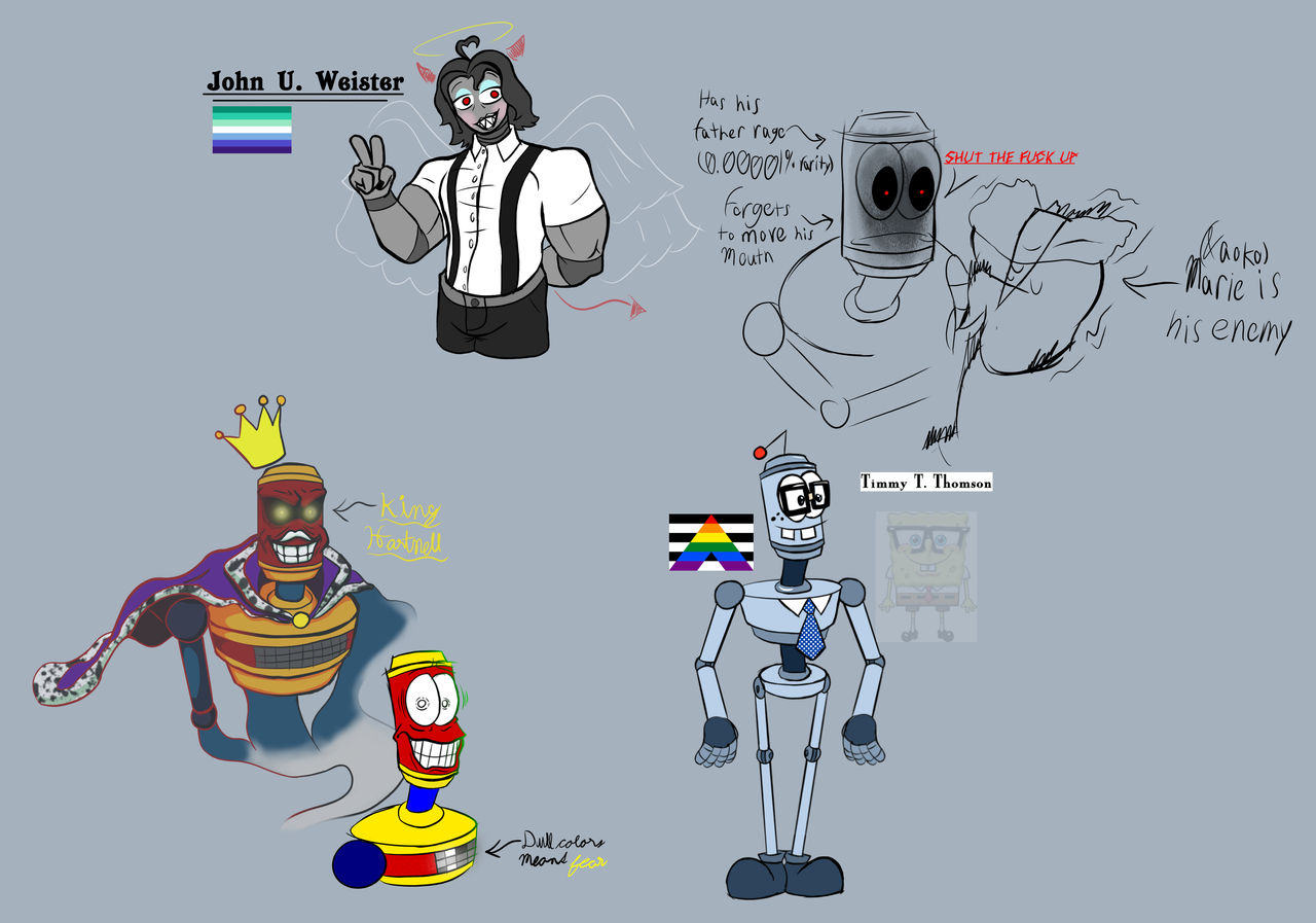 mor charater for the bot-e-mania by BubbatheClown on DeviantArt