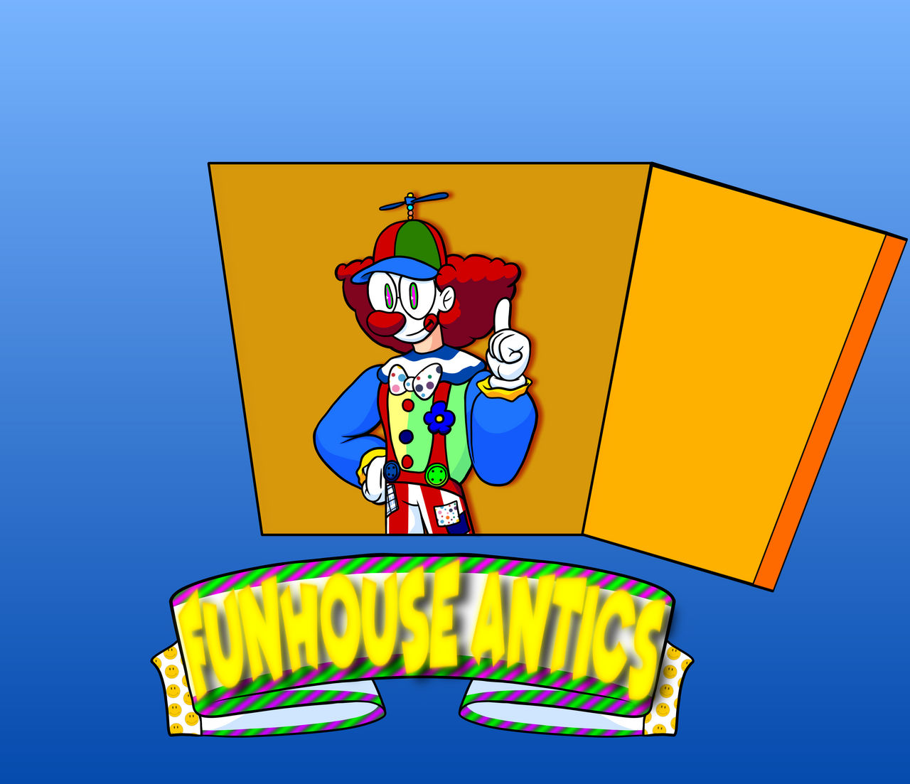 Funhouse Antics logo by BubbatheClown on DeviantArt