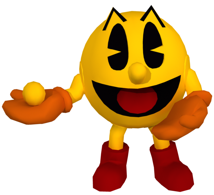 Patga Pac Man Renders Official Pac-Man World 3 Render - Pac and Pac-Dot by Crazy-Otto on ...