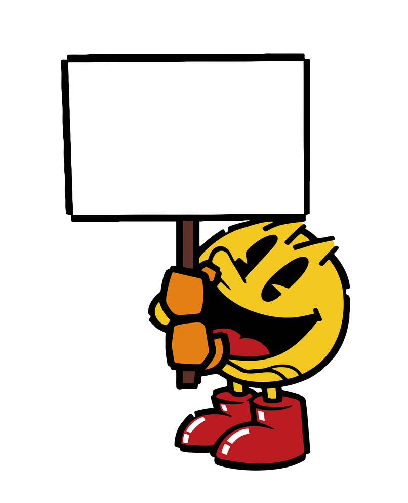 Modern Pac-Man Sign (Remaster) by Crazy-Otto on DeviantArt