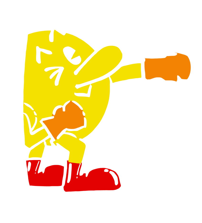 Rpi Puckman Sticker Puckman Side Left - (Remaster) by Crazy-Otto on DeviantArt