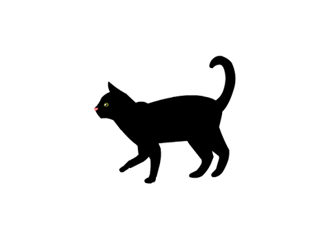 Animated Cat Walking Gif