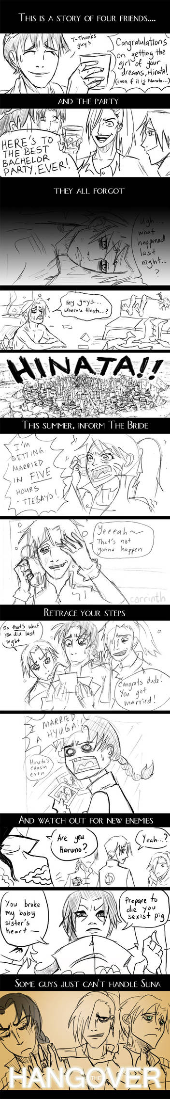 Naruto GB: The Hangover by carrinth