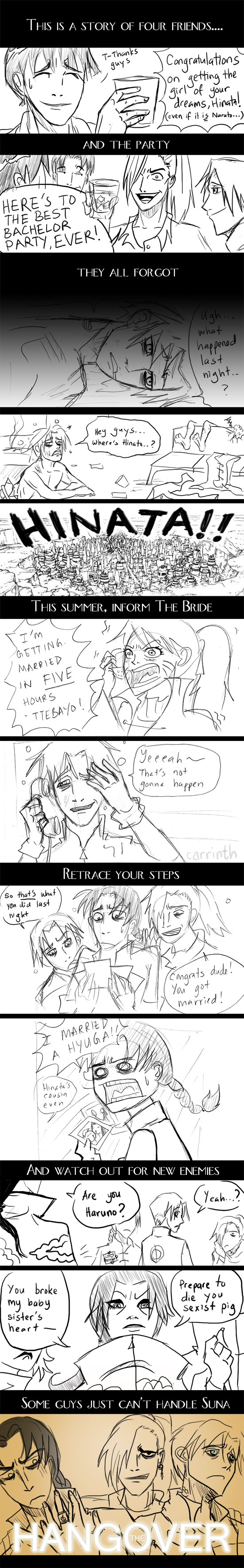 Naruto GB: The Hangover by carrinth