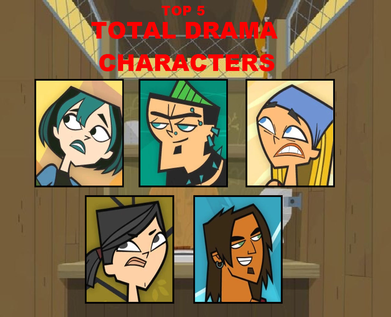 Condor Tdi Top 5 Total Drama Island-World Tour Characters by DakotaxAnimations on ...