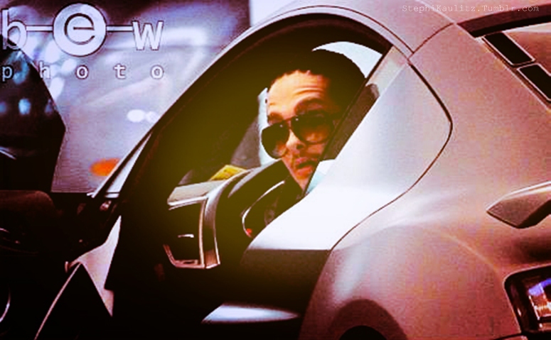 Tom in his Audi R8