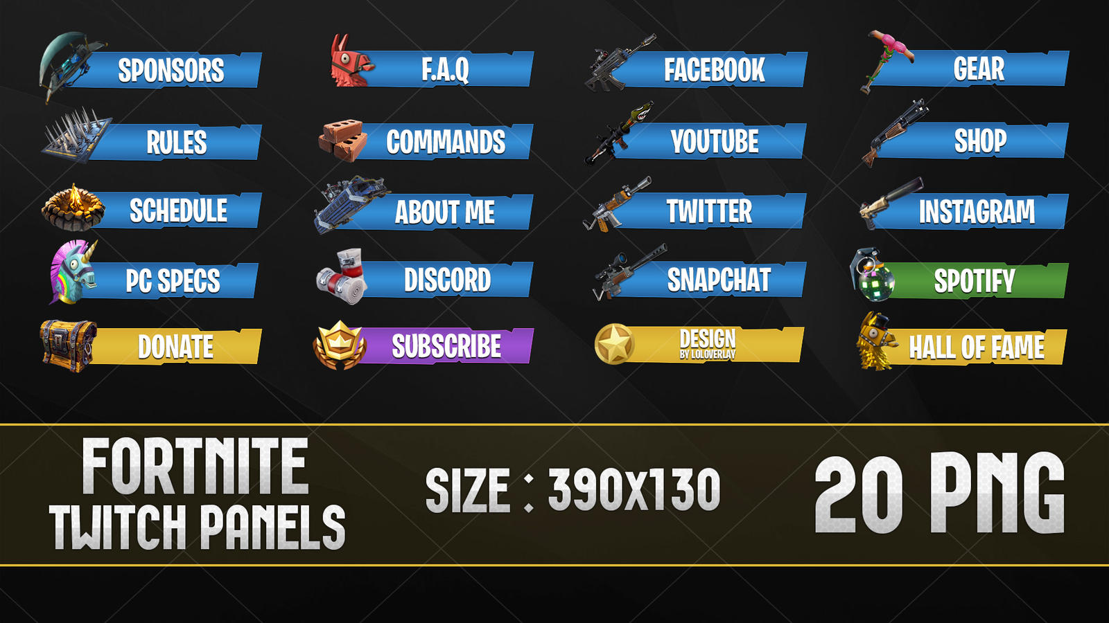 Fortnite Twitch Panels By LoL Overlay On DeviantArt fortnite-twitch-panels-by-lol-overlay-on-deviantart