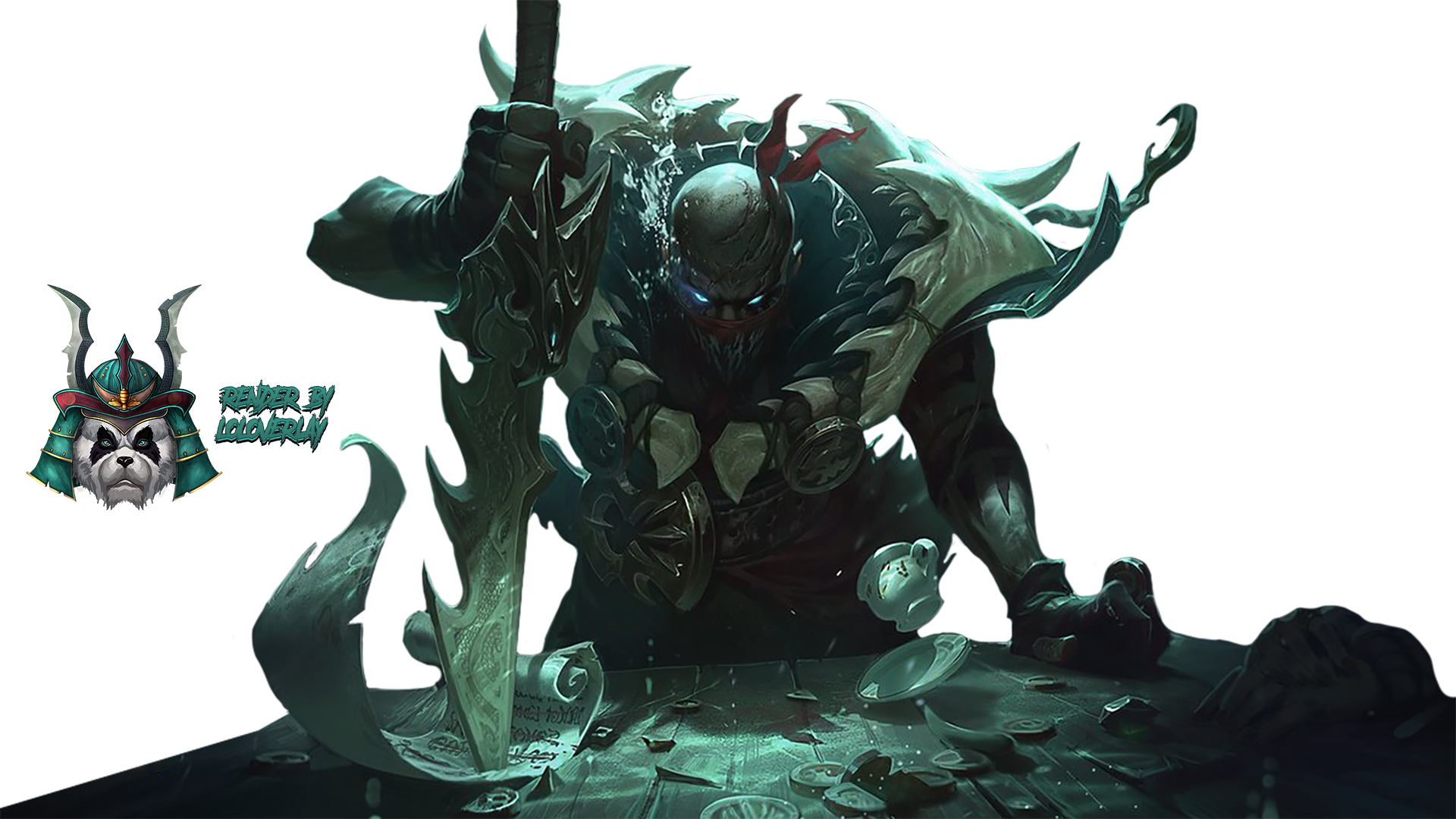 Pyke - Render by LoL-Overlay on DeviantArt