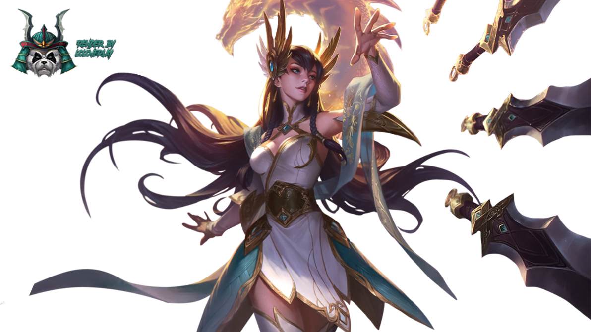 Divine Sword Irelia - Render by LoL-Overlay on DeviantArt