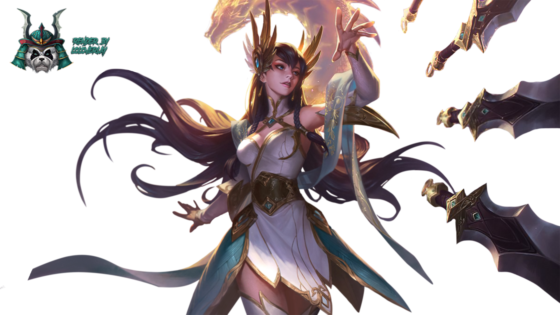 Divine Sword Irelia - Render by LoL-Overlay on DeviantArt
