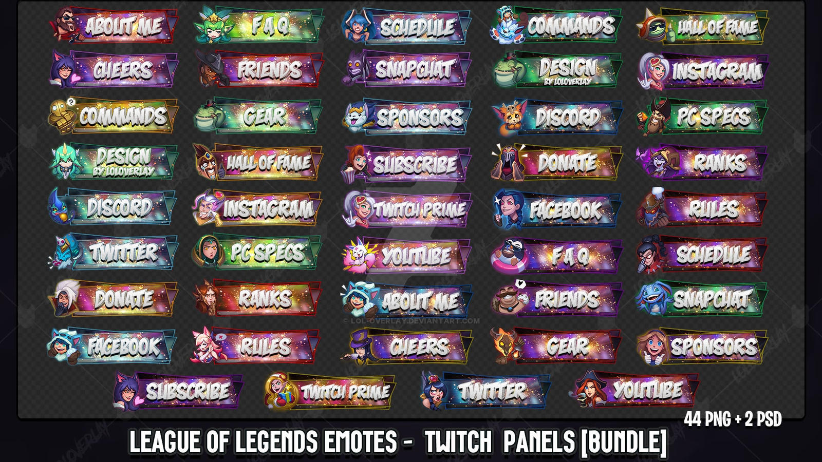 Bundle League Of Legends Emotes Twitch Panels By Lol Overlay On Deviantart Bundle League Of Legends Emotes Twitch Panels By Lol Overlay On Deviantart