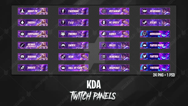 K/DA - Twitch Panels