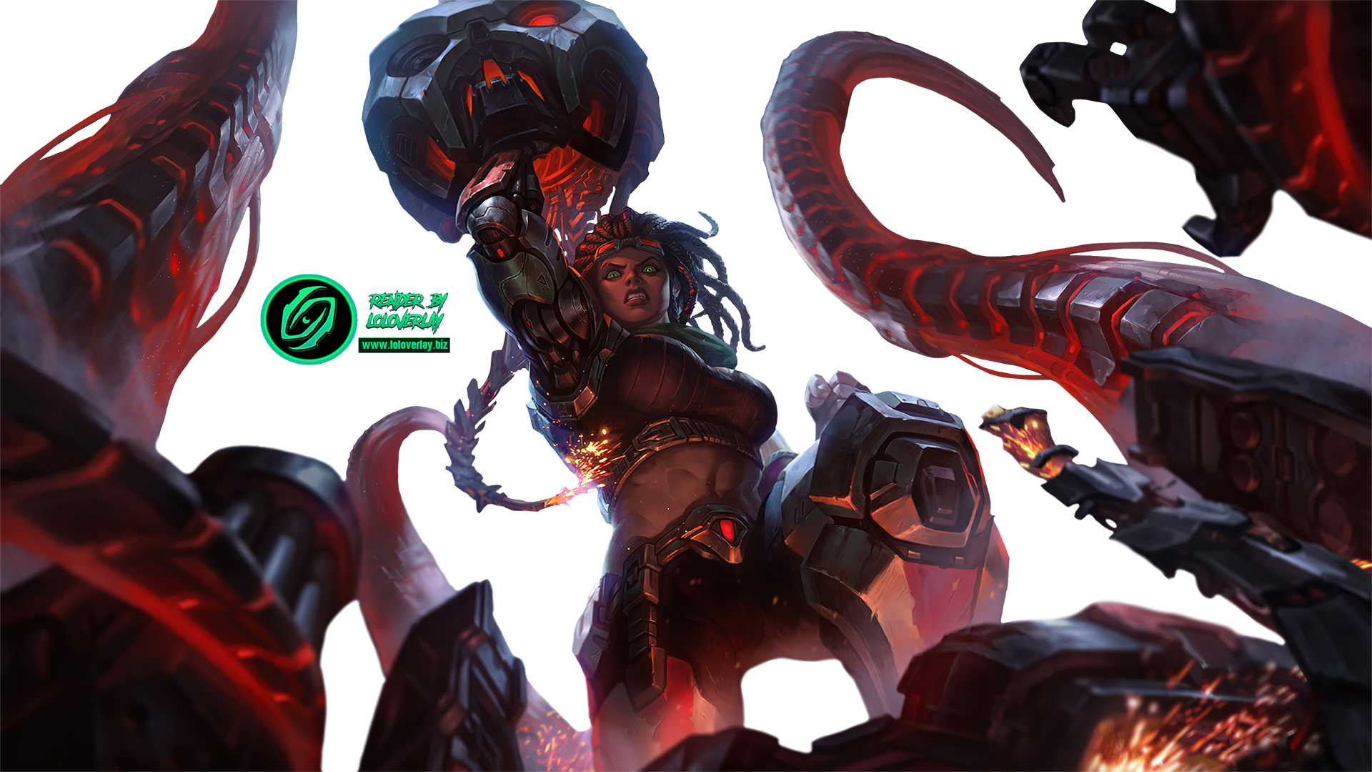 Illaoi, The Kraken Priestess by UberWild on DeviantArt