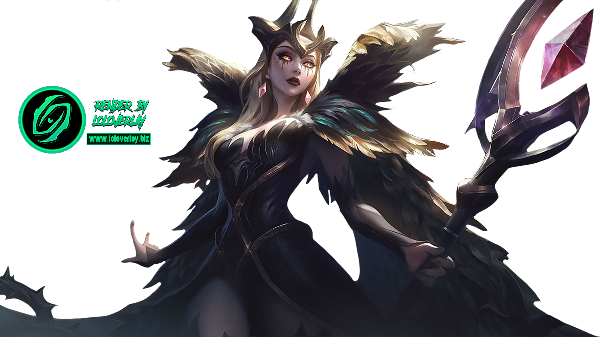 Coven LeBlanc - Render by LoL-Overlay on DeviantArt
