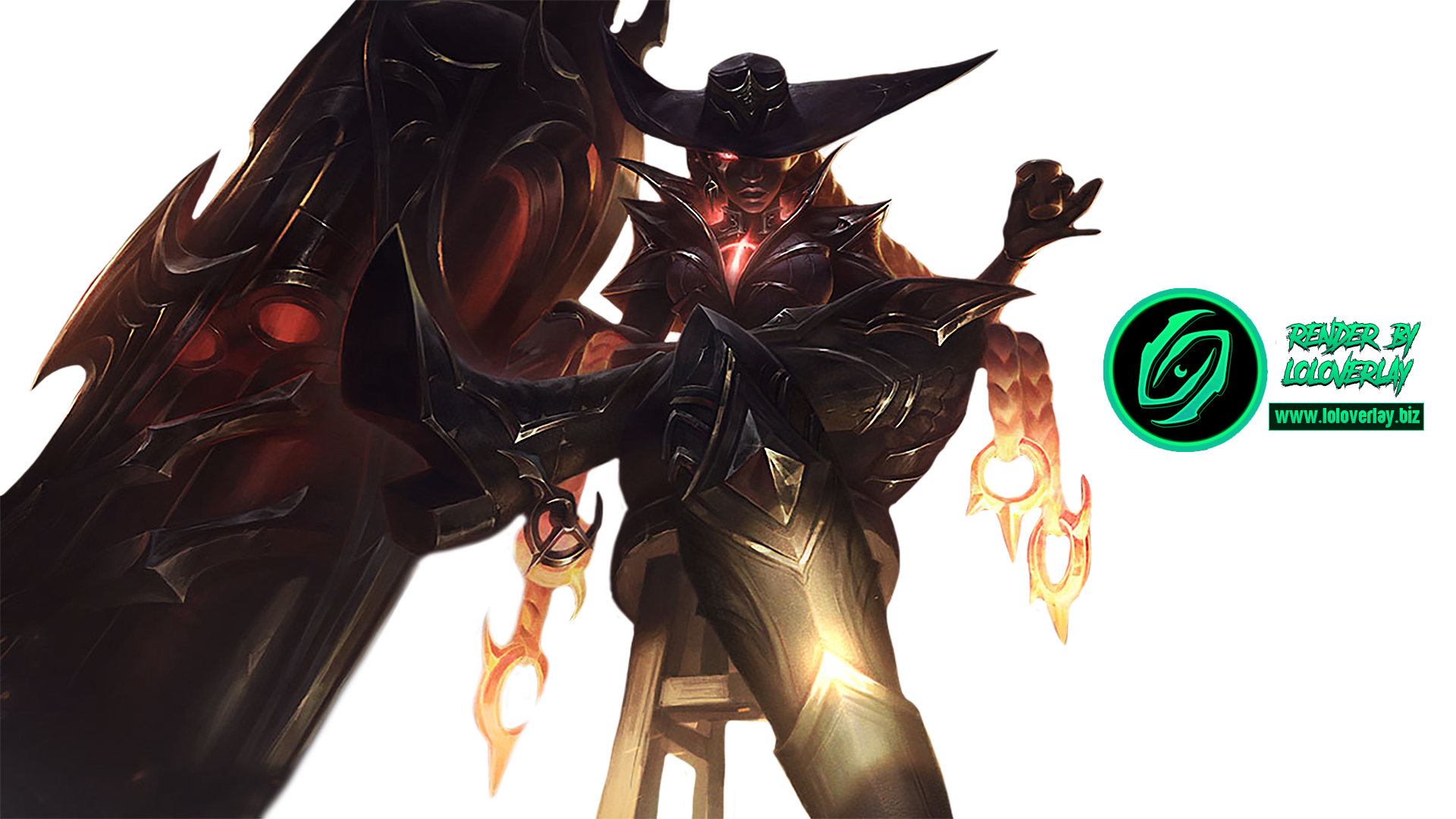 High Noon Senna - Render by LoL-Overlay on DeviantArt