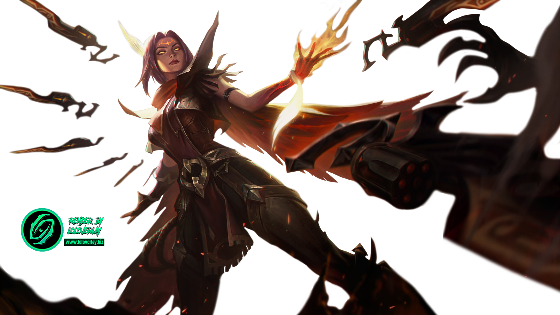 High Noon Irelia - Render by LoL-Overlay on DeviantArt
