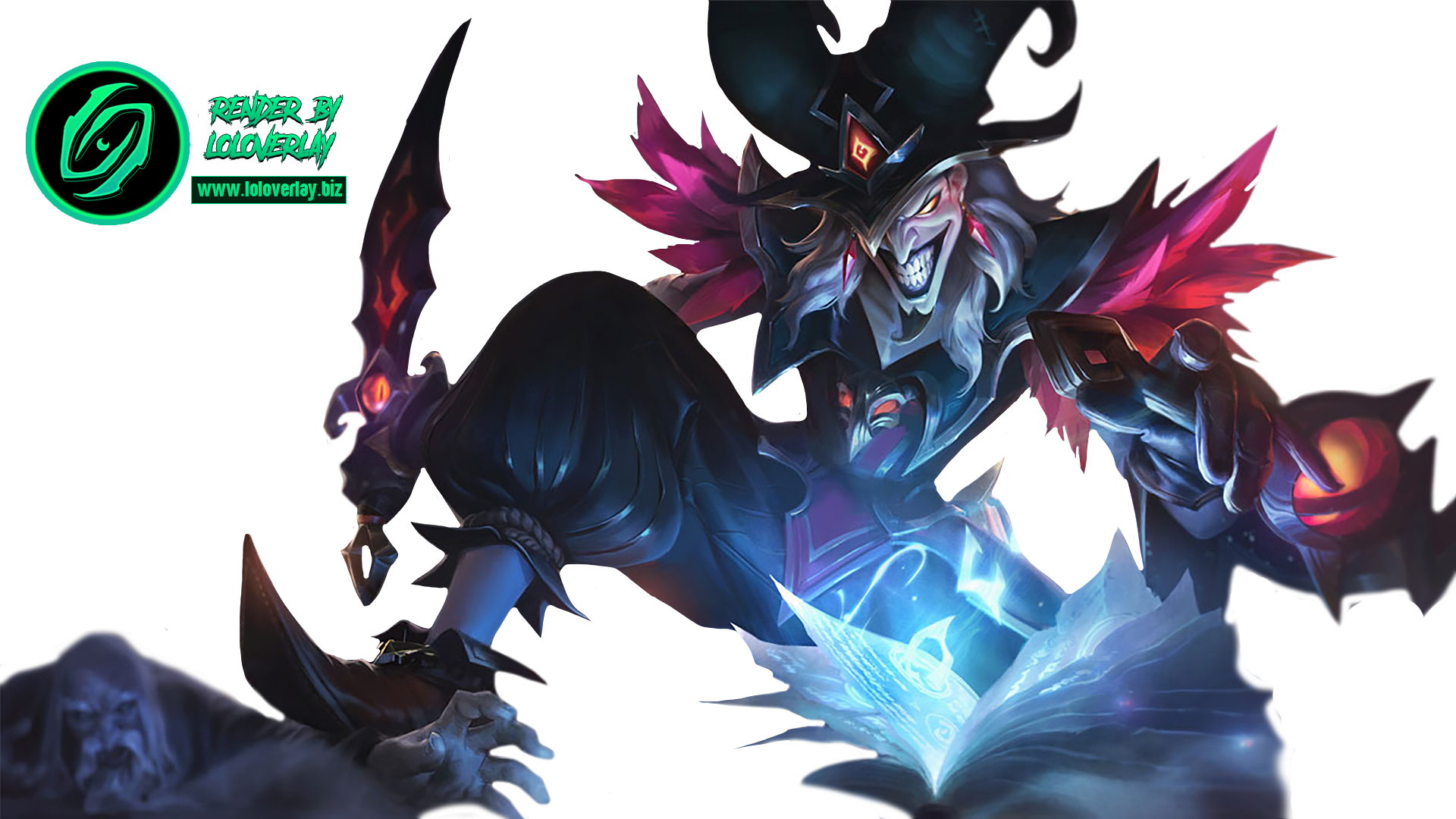 Arcanist Shaco - Render (League of Legends) by LoL-Overlay on DeviantArt