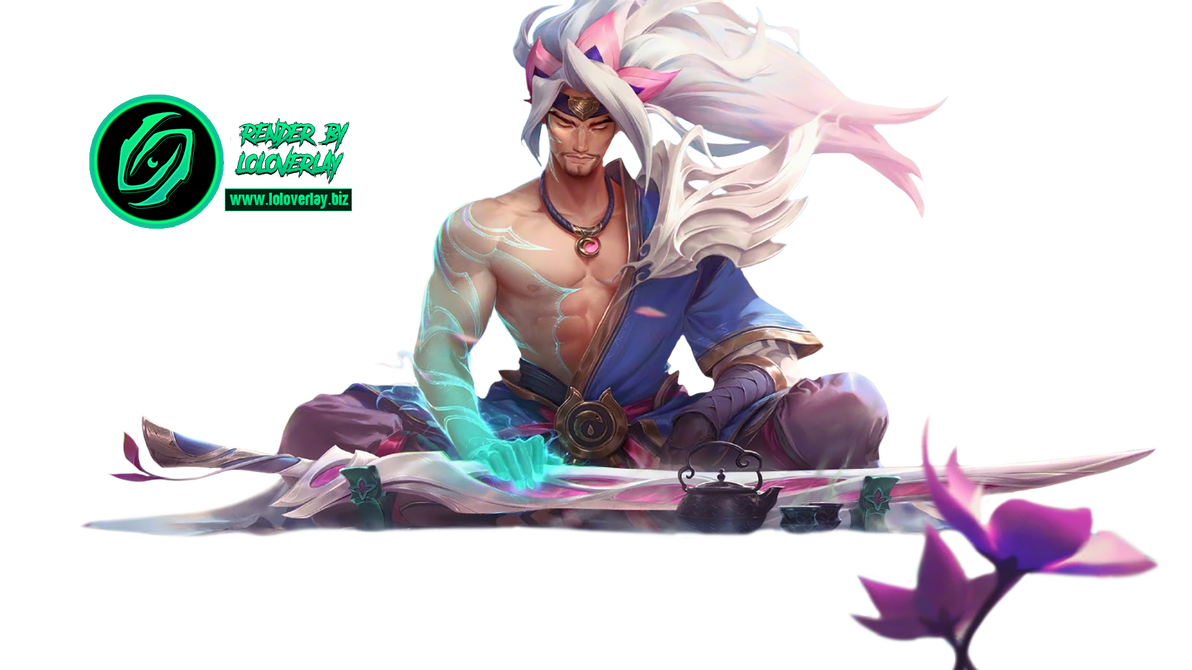Spirit Blossom Yasuo - Render (League of Legends) by LoL-Overlay on ...