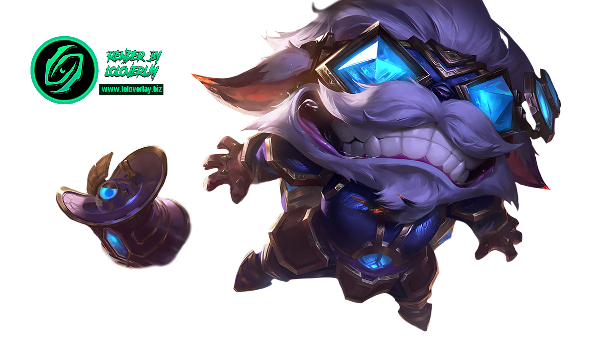 Hextech Ziggs - Render (League of Legends) by LoL-Overlay on DeviantArt