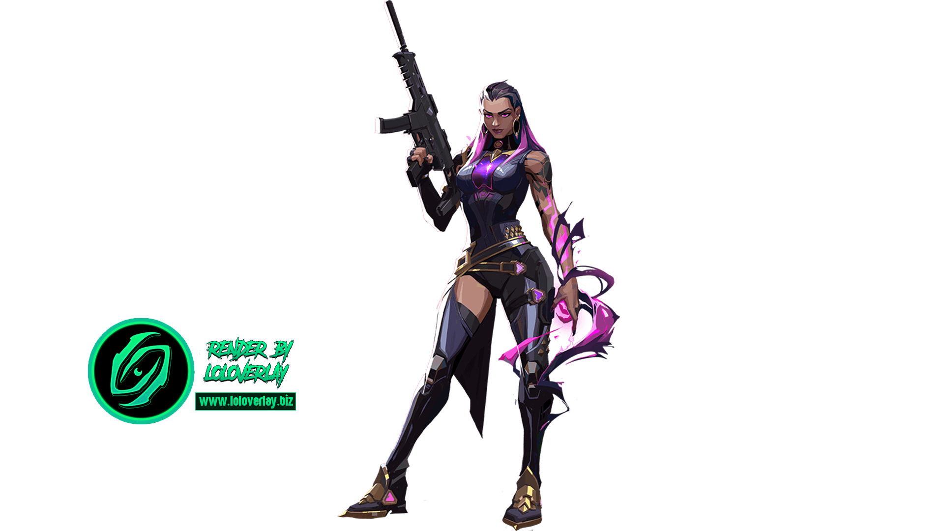 Reyna - Render (Valorant) by LoL-Overlay on DeviantArt