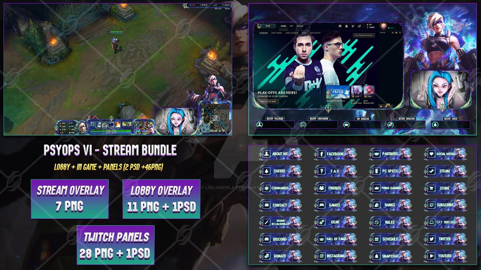 PsyOps Vi - Stream Bundle (League of Legends) by LoL-Overlay on DeviantArt