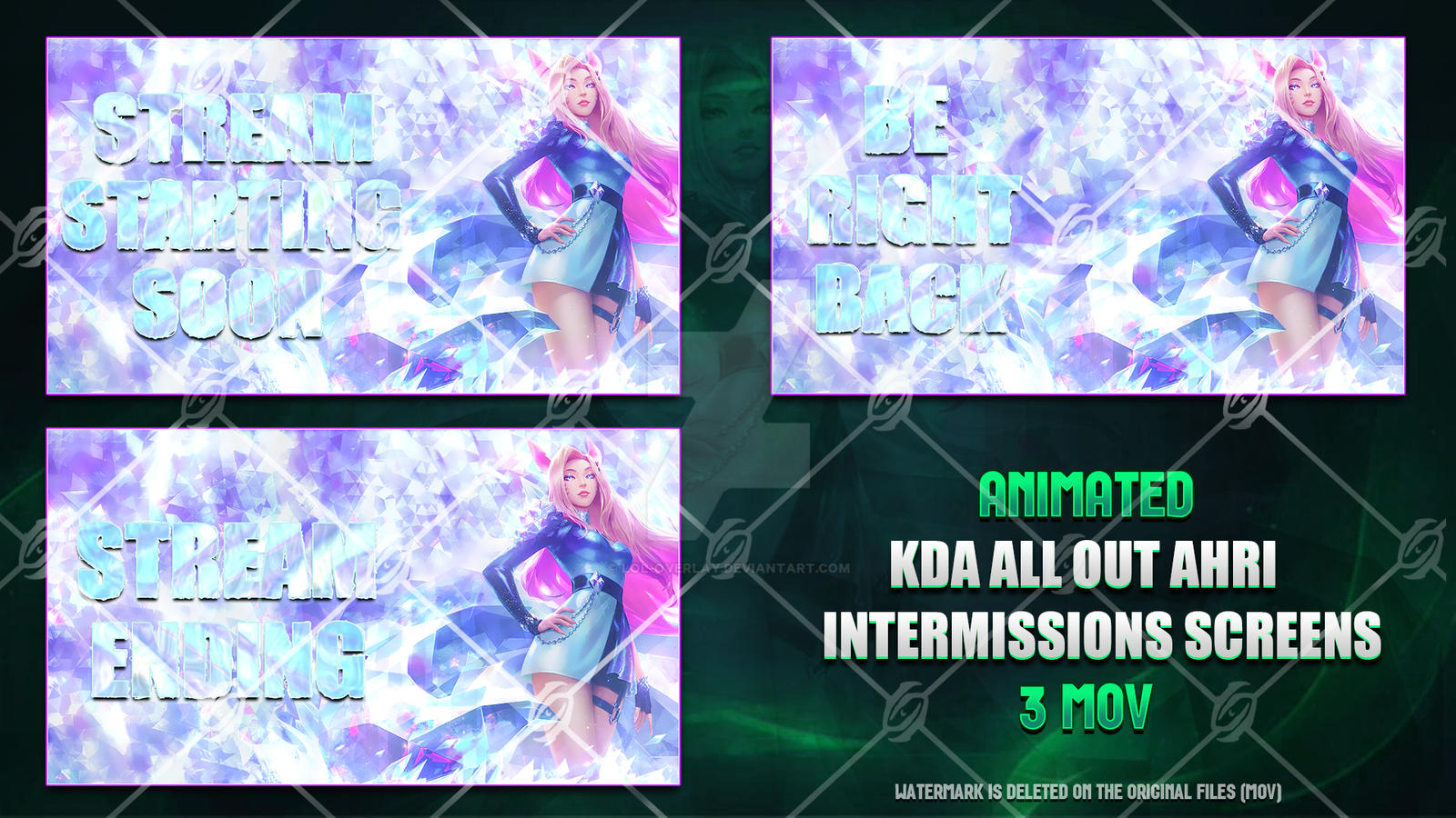 KDA All Out Ahri - Anime Intermissions Screens by LoL-Overlay on DeviantArt KDA All Out Ahri - Anime Intermissions Screens by LoL-Overlay on DeviantArt