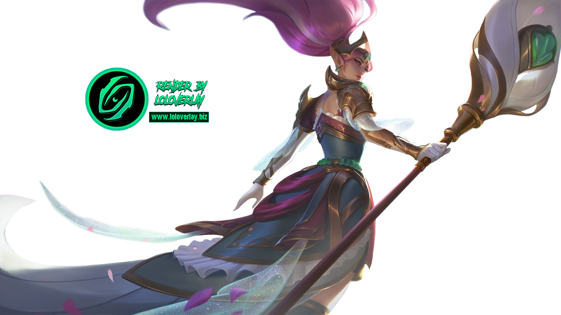 Battle Queen Janna - Render (League of Legends) by LoL-Overlay on