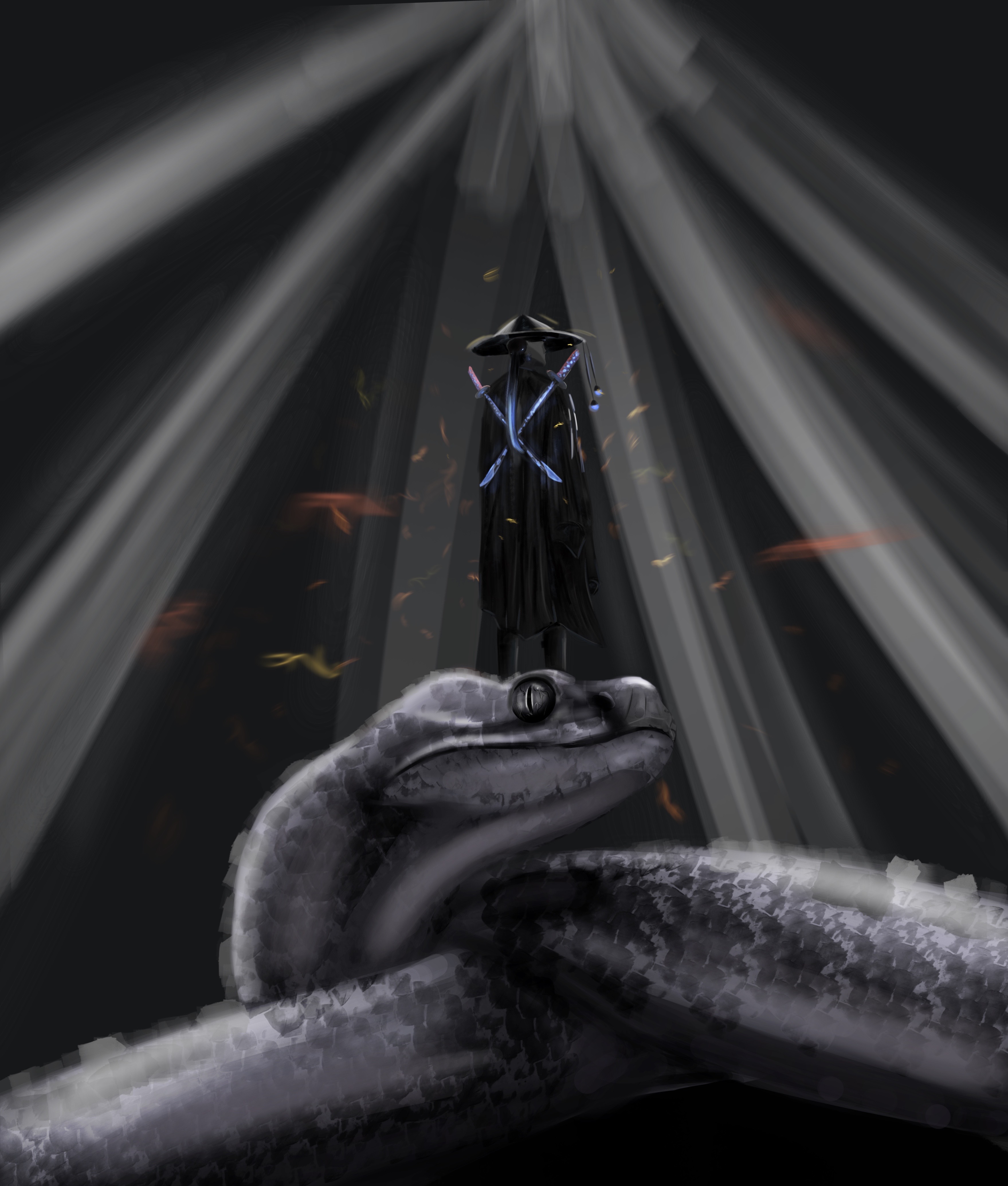 The serpent rider by Powdare on DeviantArt