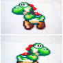 Yoshi badge - fuse beads