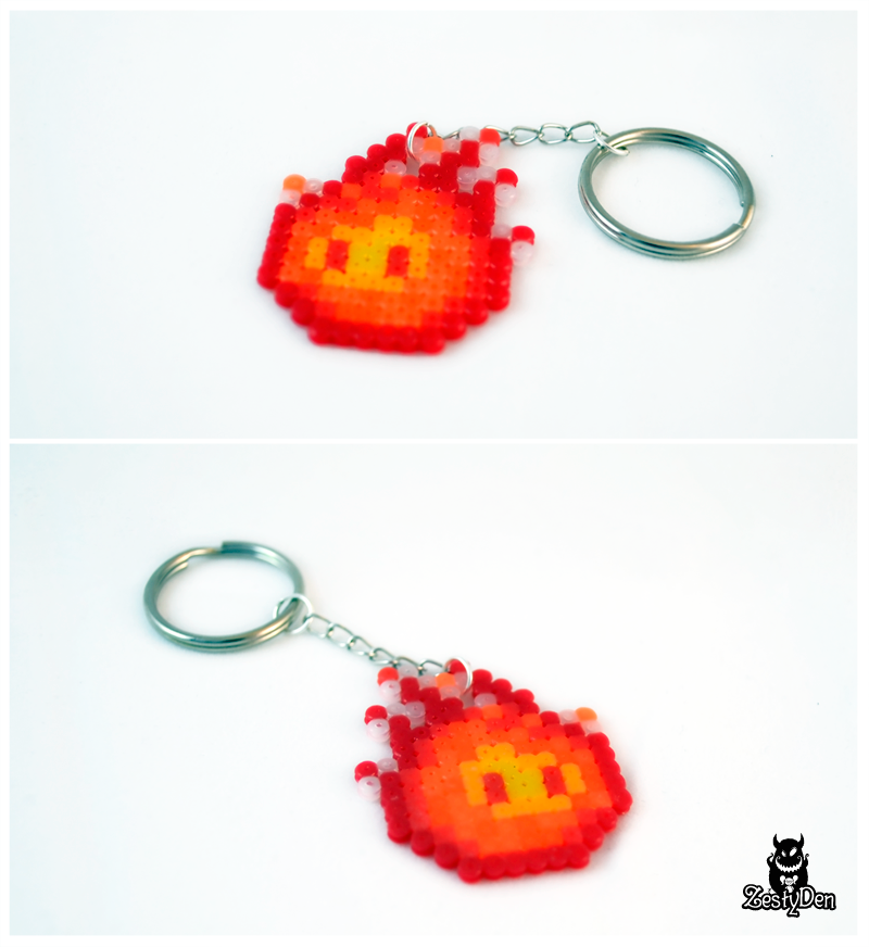 Hama 2025 beads keychain