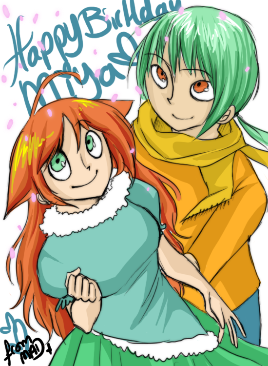 + Happy Birthday Miya + by MADxxasxaHATTER