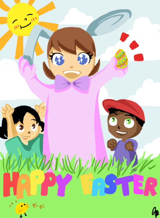 + Happy Easter + by MADxxasxaHATTER