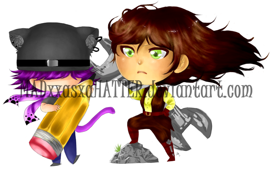 + Chibi Comm - ayseetee + by MADxxasxaHATTER