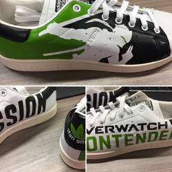 Overwatch Contenders Custom Adidas Stan Smith