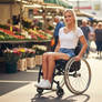 Special Wheelchair Lady