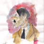 Caricature on Adolf Hitler