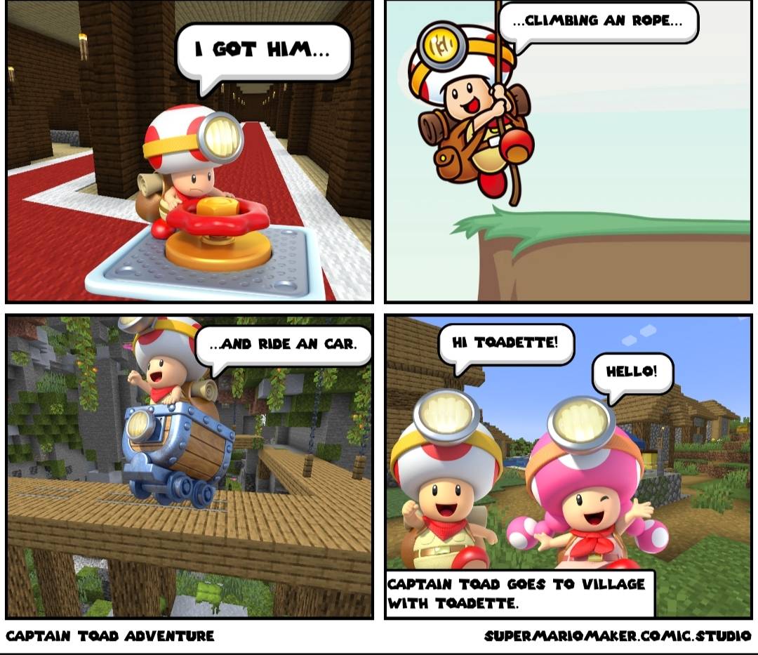 Captain toad adventure by Oonuska2011 on DeviantArt