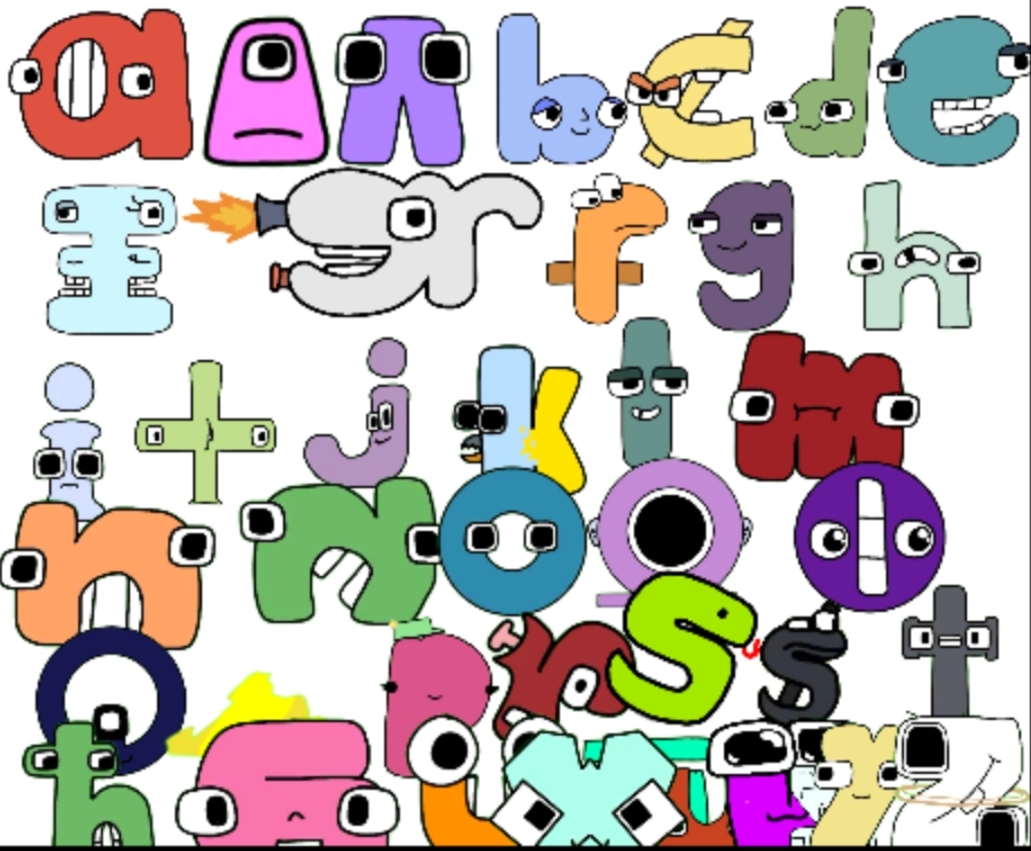 Lowercase unifon Alphabet lore characters by Oonuska2011 on DeviantArt