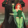 DC comics Batman and Poison Ivy