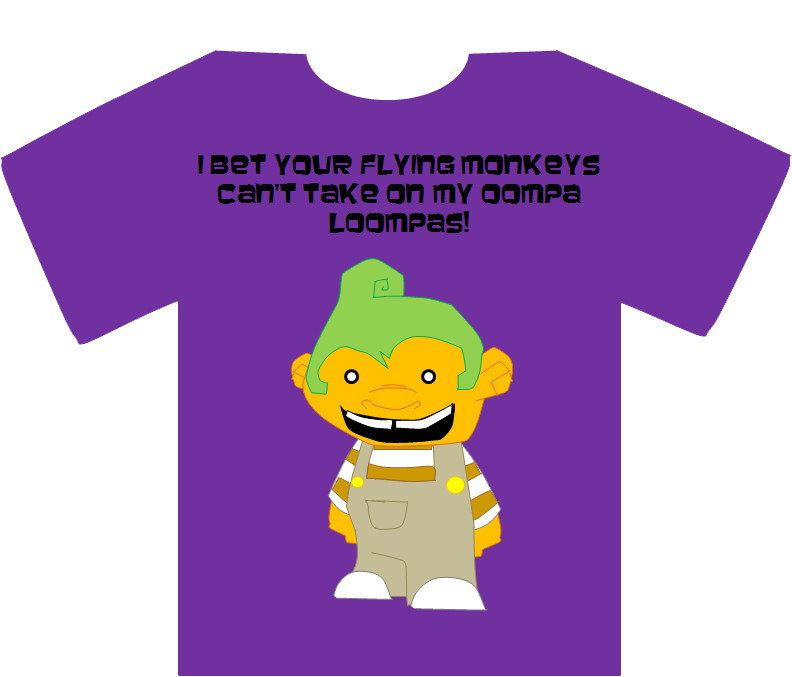 Oompa Loompa T-shirt design