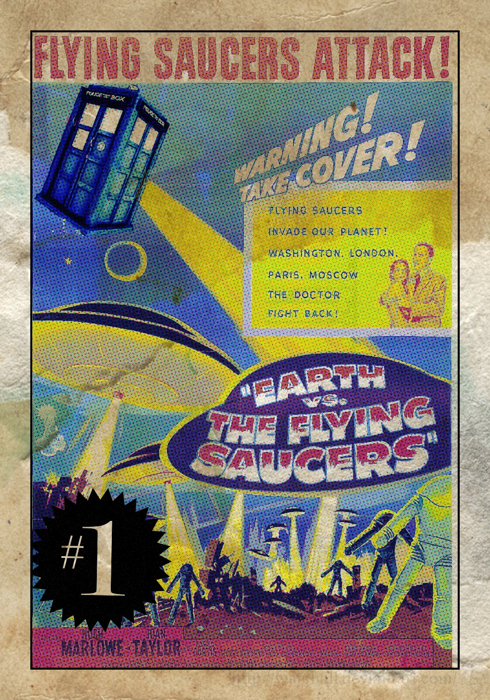 Dr Who Vs The Flying Saucers