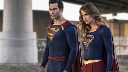 Superman and Supergirl